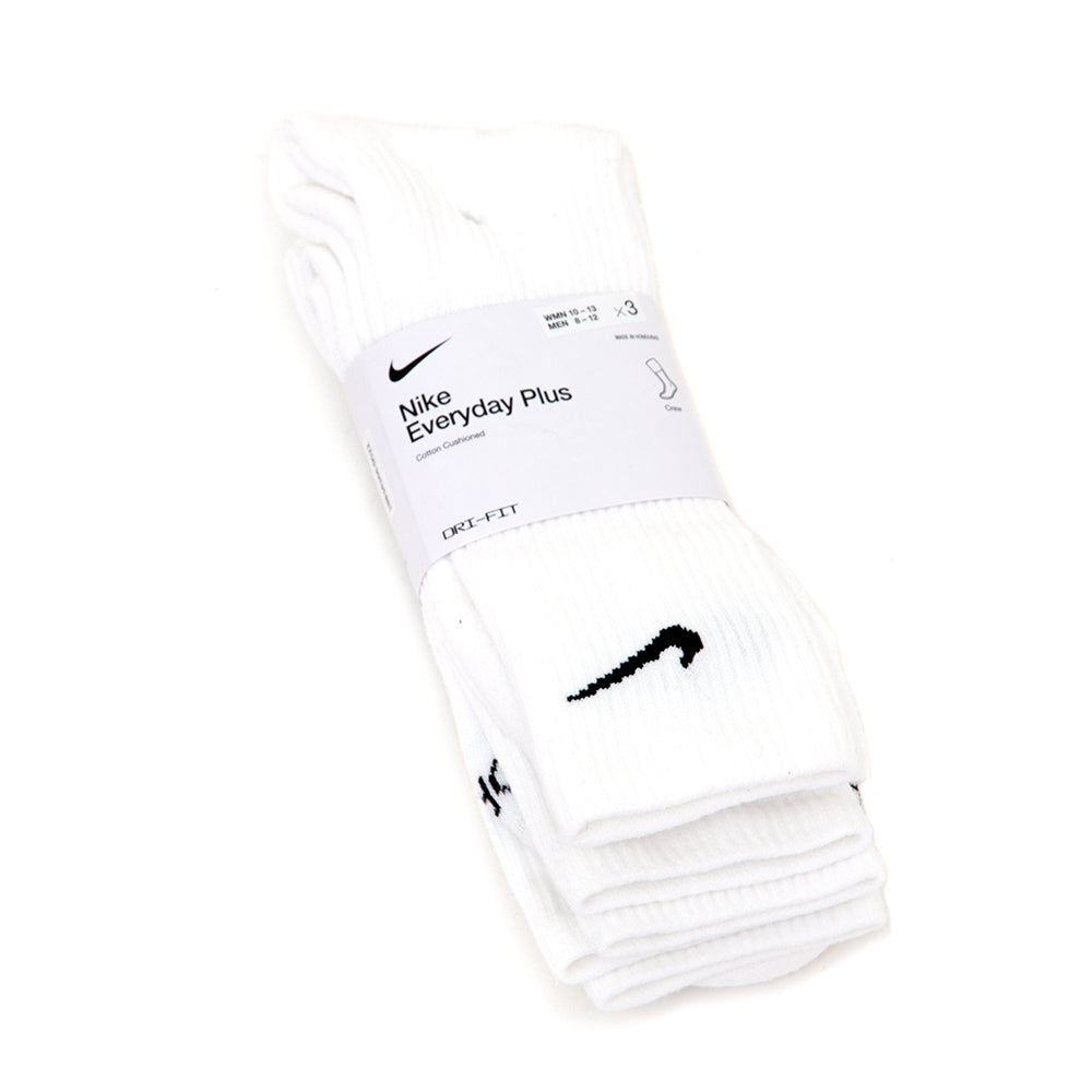 Everyday Plus Crew Sock 3 Pack (White)