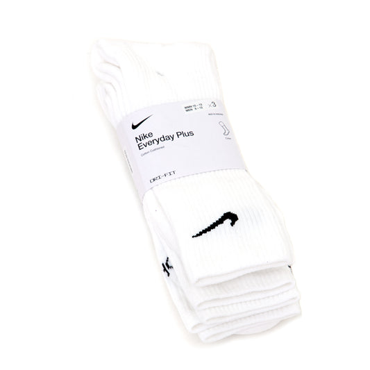 Everyday Plus Crew Sock 3 Pack (White)