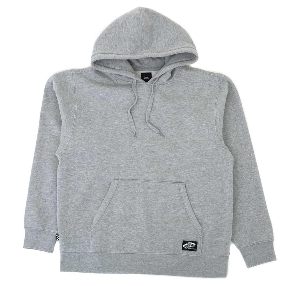 Skate Classics Patch Pullover Hooded Sweatshirt (Dark Grey Heather) VBU