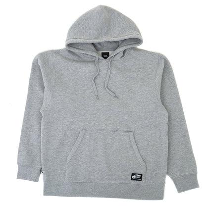 Skate Classics Patch Pullover Hooded Sweatshirt (Dark Grey Heather) VBU