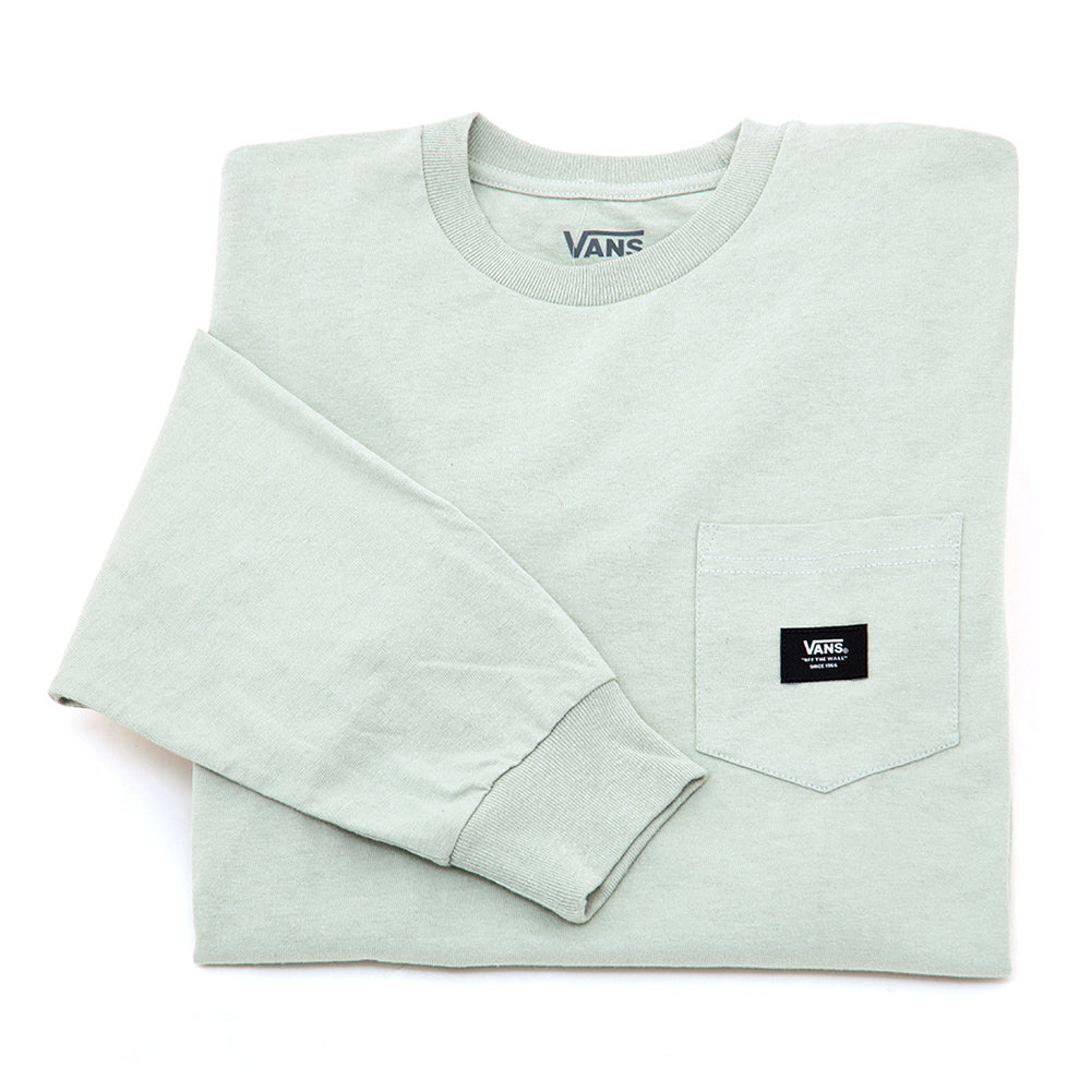 Woven Patch Pocket L/S T-Shirt (Desert Sage) VBU