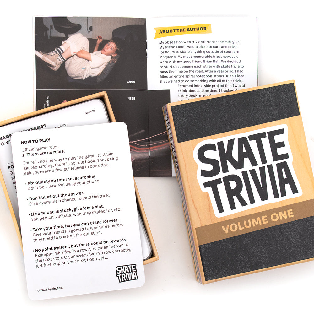Skate Trivia Volume One