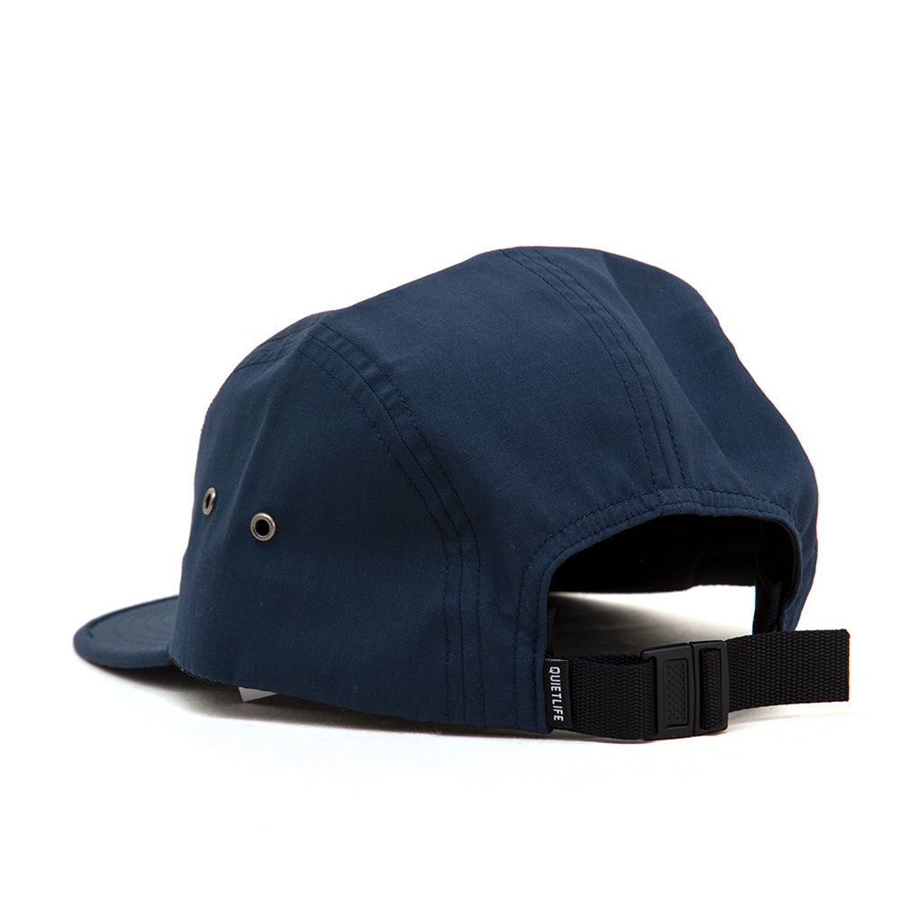 Foundation 5 Panel Strapback Camper Hat (Navy)