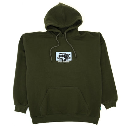Exhalt Hooded Sweatshirt (Green)