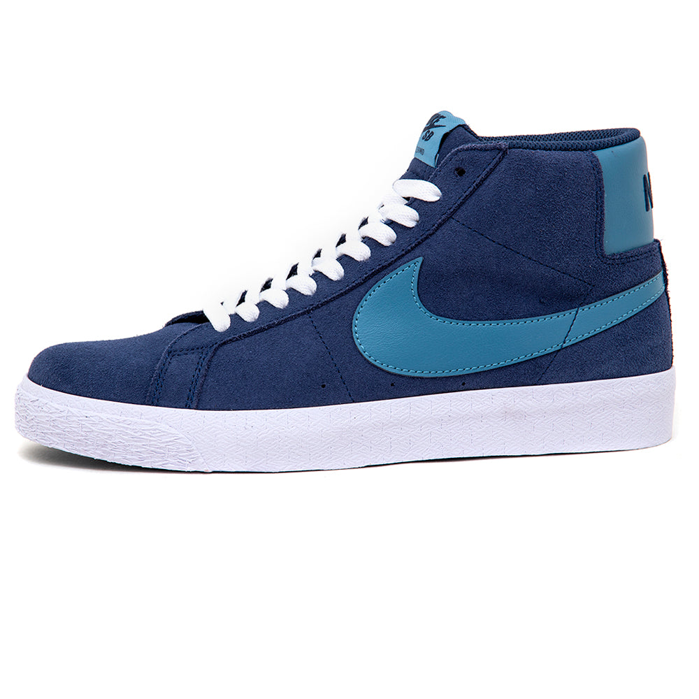 Zoom Blazer Mid (Midnight Navy / Noise Aqua - Midnight Navy) (S)