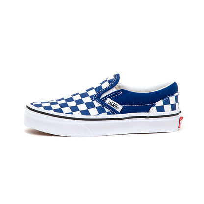 Youth Classic Slip-On Checkerboard Color Theory Blueprint VBU (S)