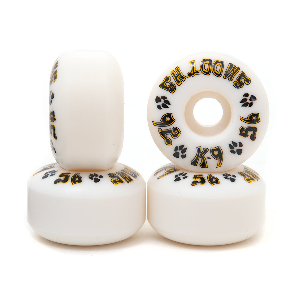 56mm K-9 Smooths - White (92a)