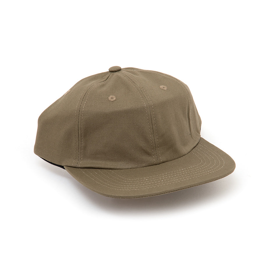 Strawberry Hill Embroidered Strapback Hat (Olive) (S)