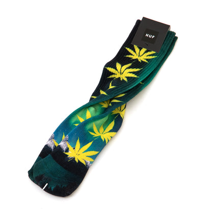 Digital Nature Plantlife Crew Sock (Green)