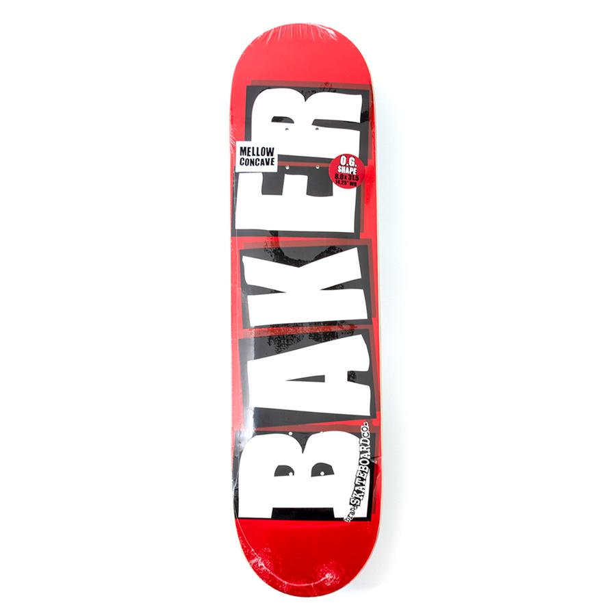 Brand Logo Deck - Red/White (8.0)
